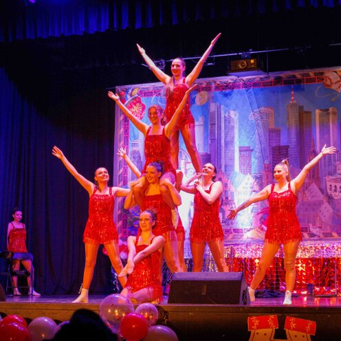 Schautanz der Danicng Angels mit dem Motto Hamburg Live und in Farbe Schautanz der Danicng Angels mit dem Motto Hamburg Live und in Farbe